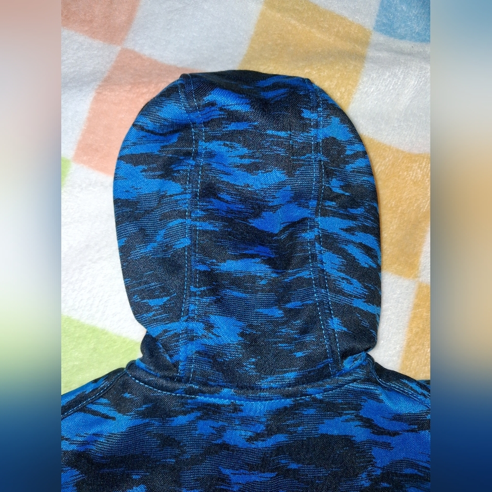 Nike ELITE Kids 2 Piece Sweatsuit Size 12 Months Blue/Black - Picture 8 of 15